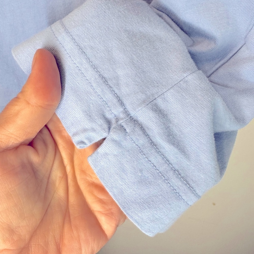 Lacoste Light Blue Short Sleeve‎ Tee - Picture 6 of 6